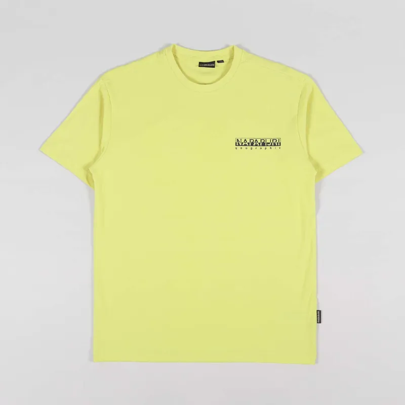 Napapijri Sella T Shirt Yellow Sheen-1
