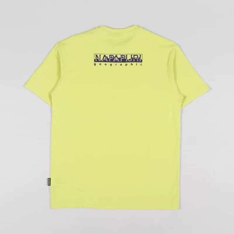 Napapijri Sella T Shirt Yellow Sheen