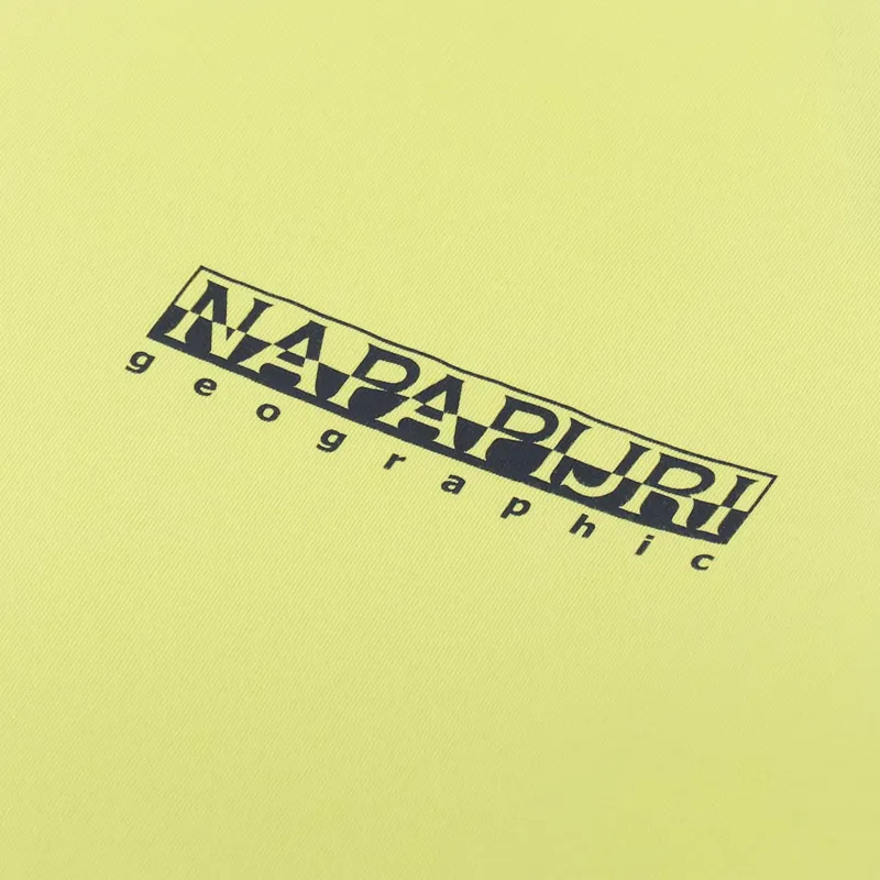 Napapijri Sella T Shirt Yellow Sheen-5