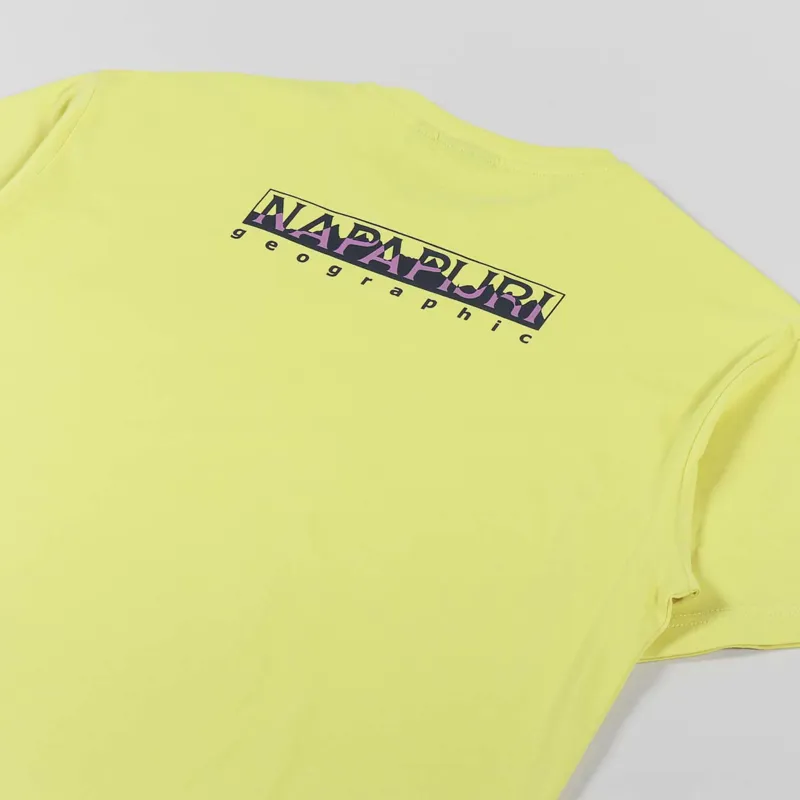 Napapijri Sella T Shirt Yellow Sheen-2