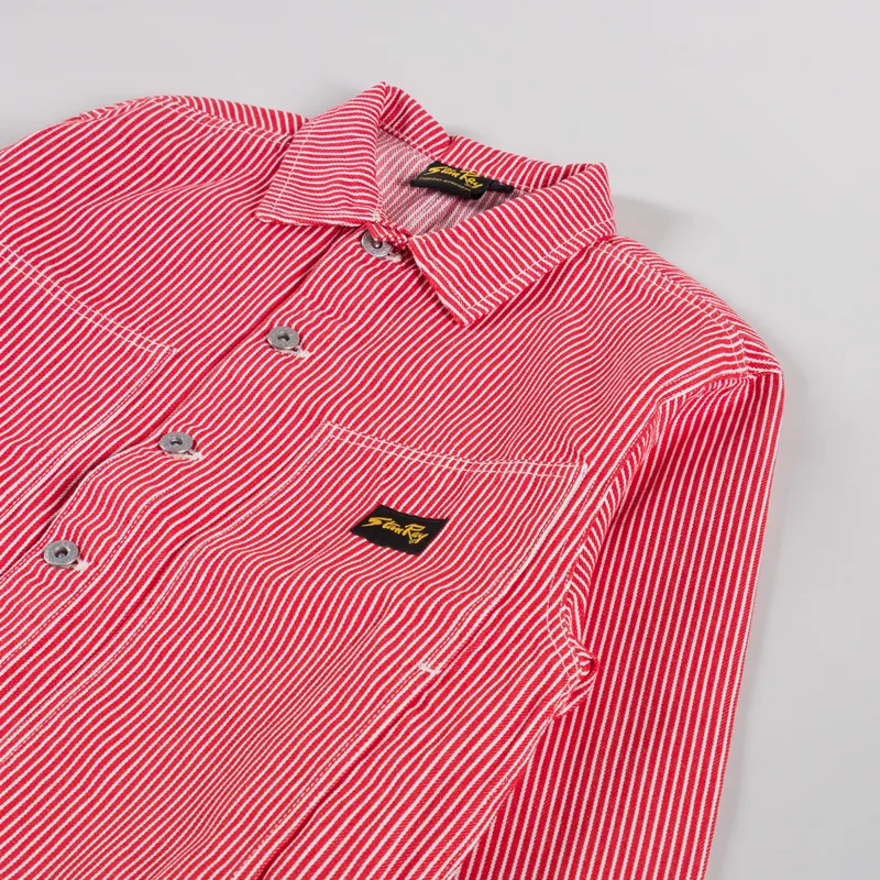 Stan Ray Box Jacket Red Hickory-2