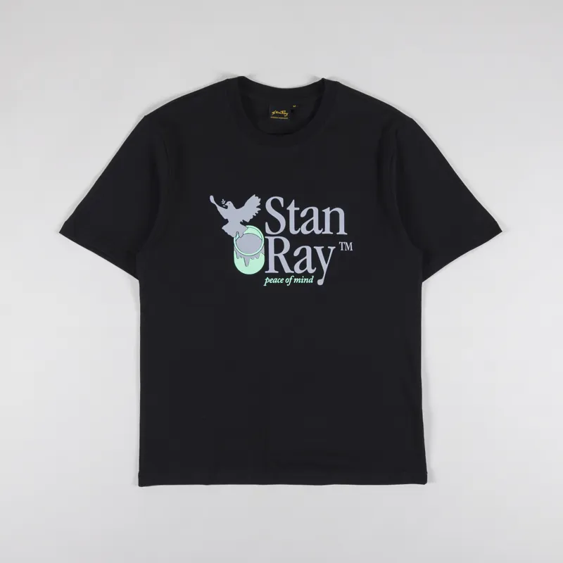 Stan Ray Peace Of Mind T Shirt Black
