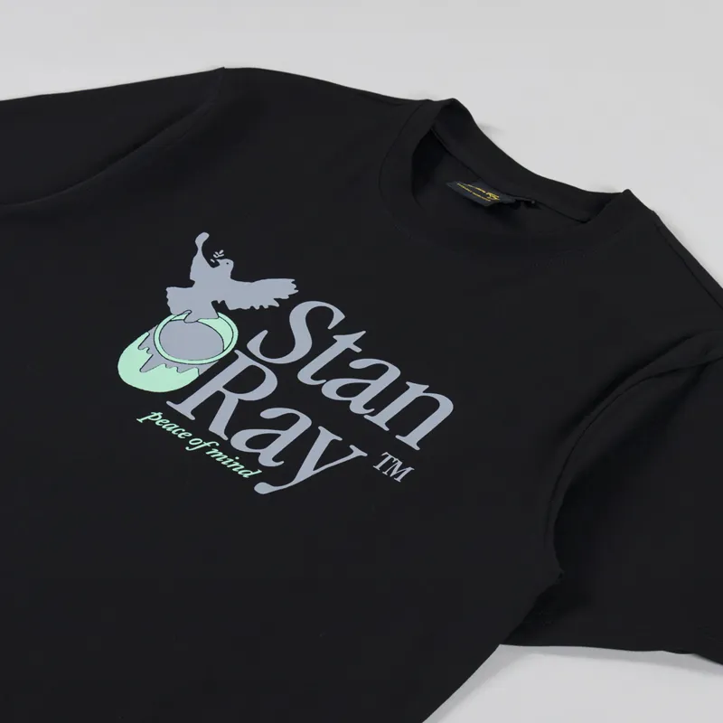 Stan Ray Peace Of Mind T Shirt Black-1