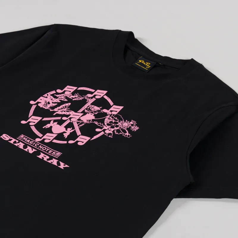 Stan Ray Magic Notes T Shirt Black-1