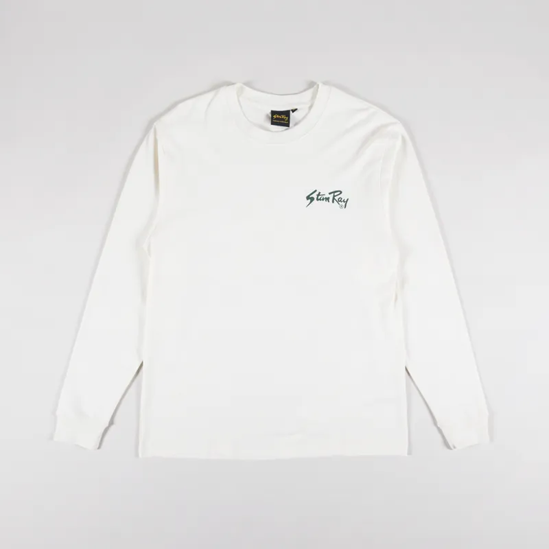 Stan Ray Stan Long Sleeve T Shirt White-1