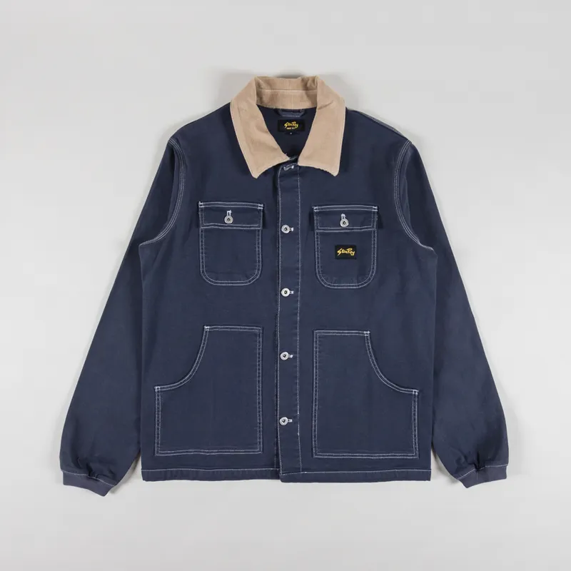 Stan Ray Pork Chop Jacket Unlined Navy Duck