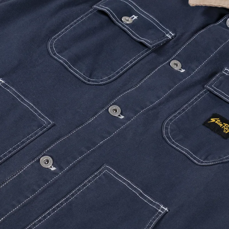 Stan Ray Pork Chop Jacket Unlined Navy Duck-7
