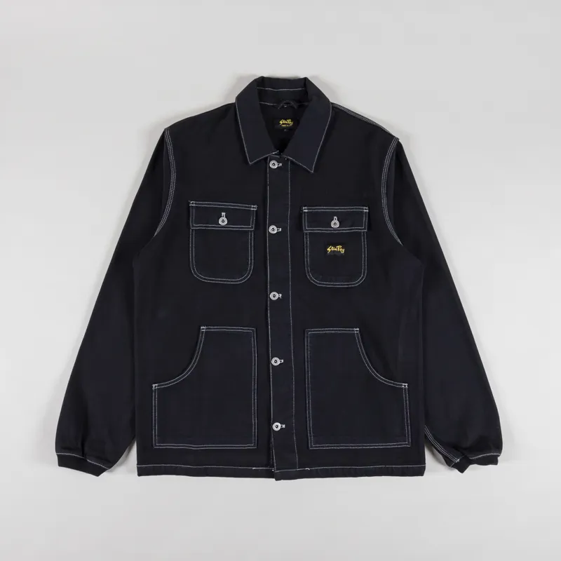 Stan Ray Pork Chop Jacket Unlined Black Duck
