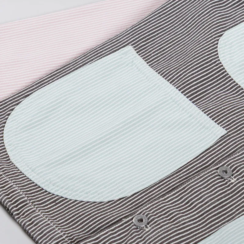 Stan Ray Coverall Jacket Hickory Mix-7