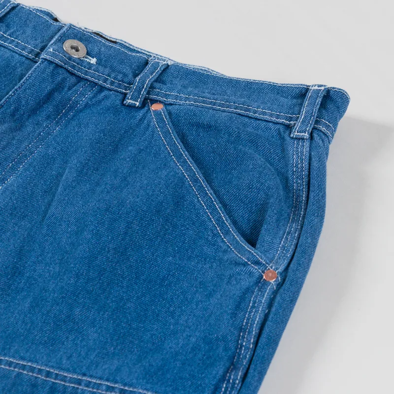 Stan Ray Double Knee Short Vintage Stonewash-8