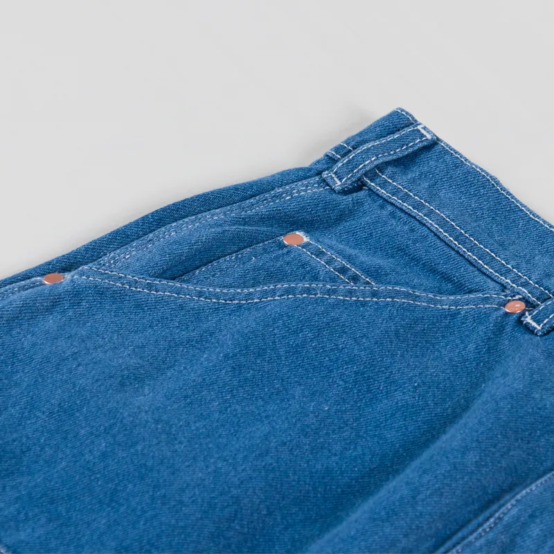 Stan Ray Double Knee Short Vintage Stonewash-9