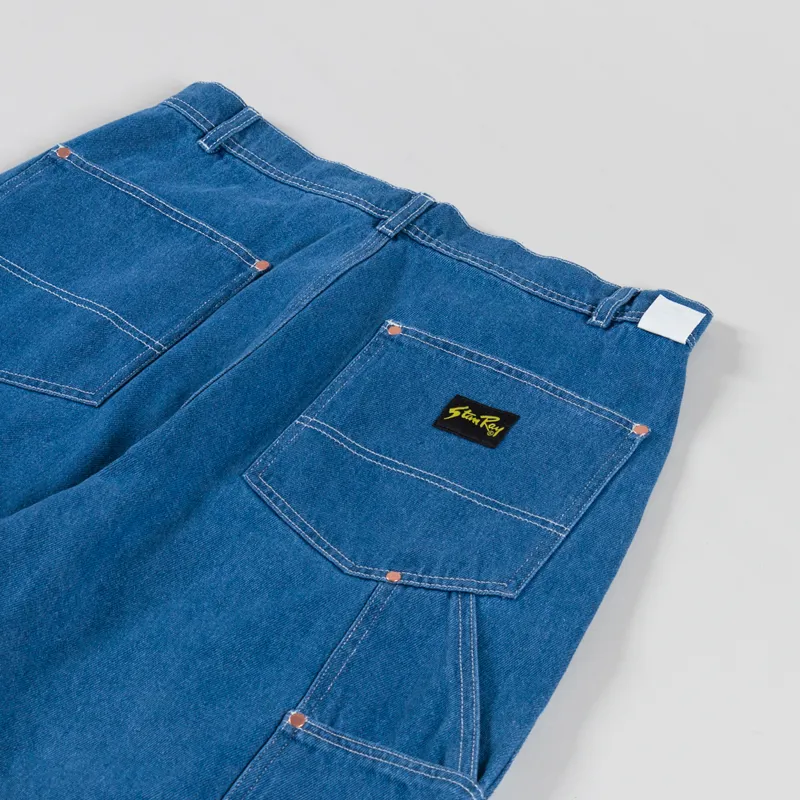 Stan Ray Double Knee Short Vintage Stonewash-3