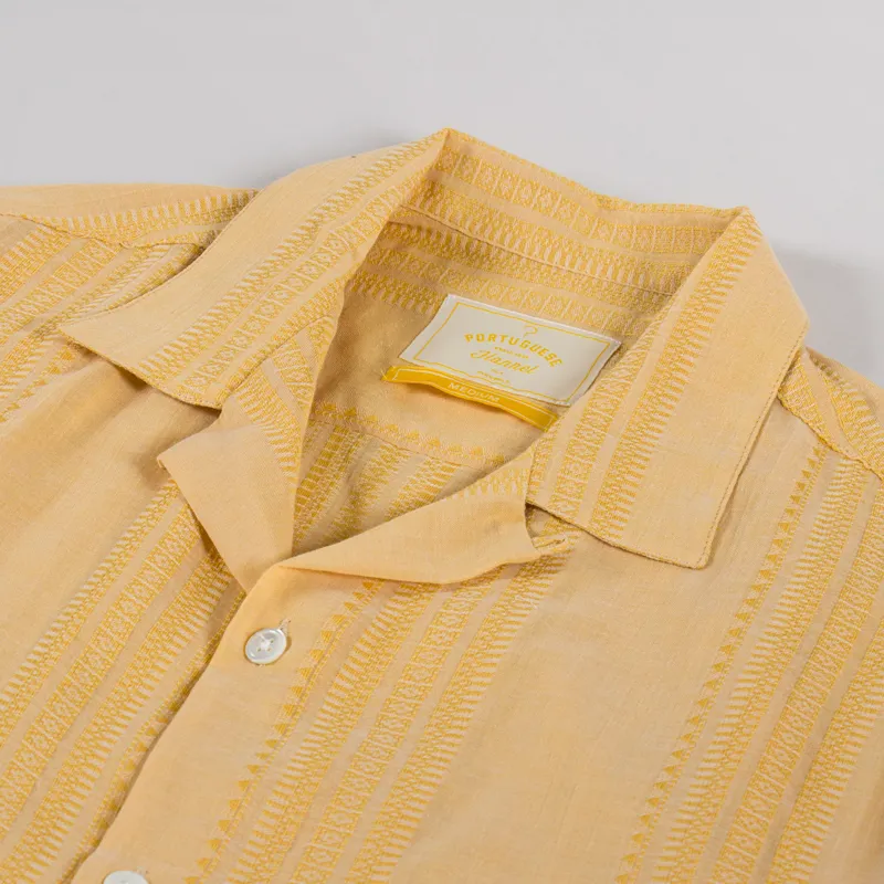 Portuguese Flannel Pacific Camp Collar Shirt Sun-2