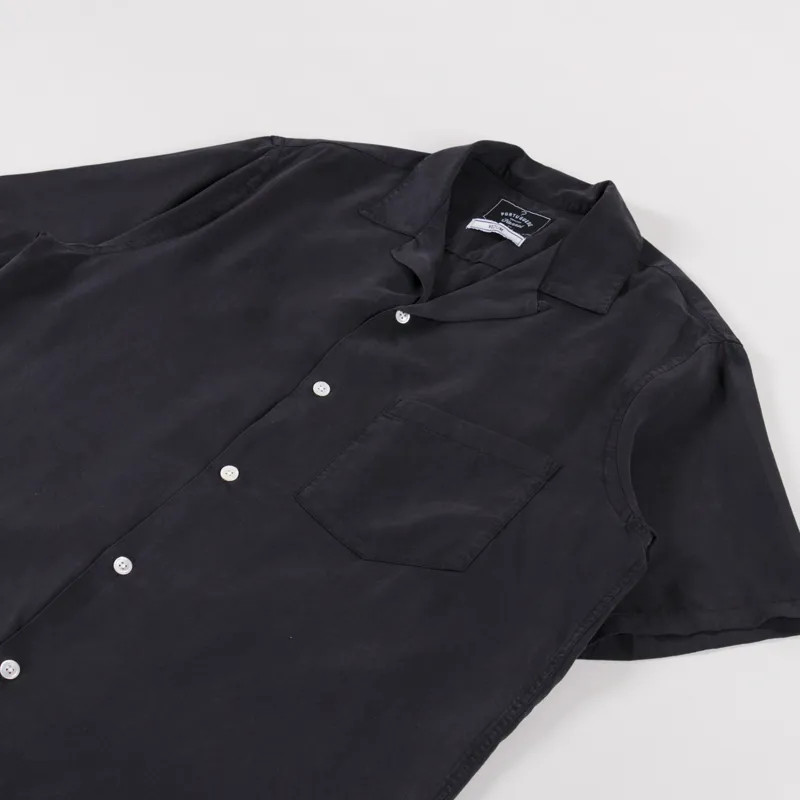 Portuguese Flannel Dogtown Shirt Black-2