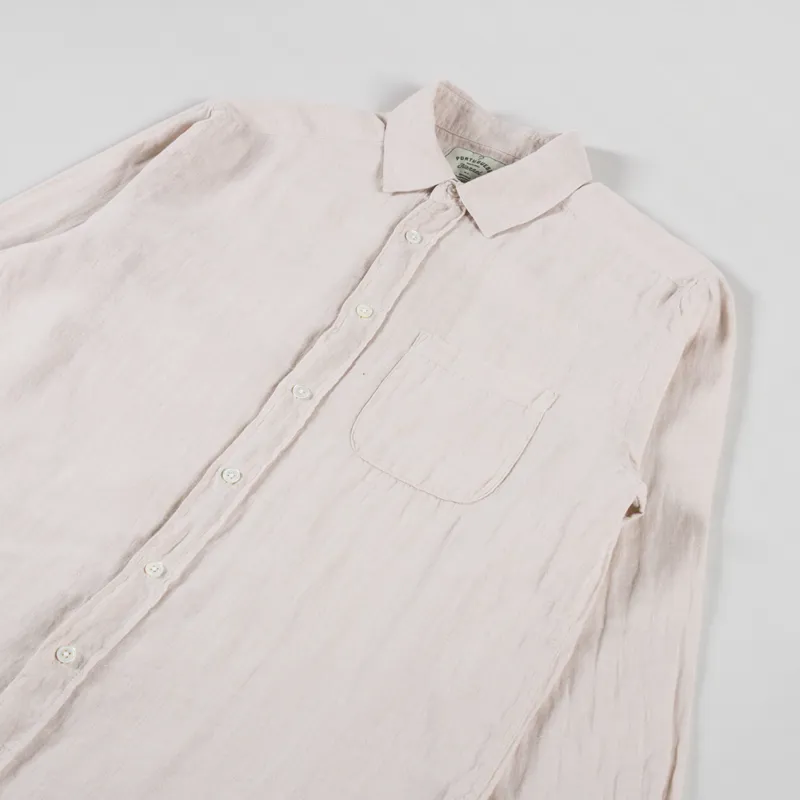 Portuguese Flannel Linen Shirt Raw-2