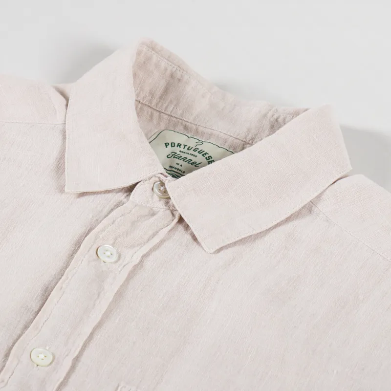 Portuguese Flannel Linen Shirt Raw-4