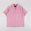 Portuguese Flannel Linen Camp Collar Shirt Rose