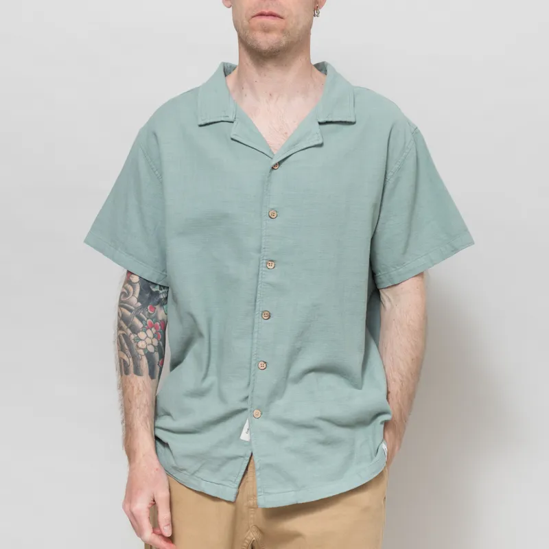 The Critical Slide Society Ernie Resort Shirt Seagrass