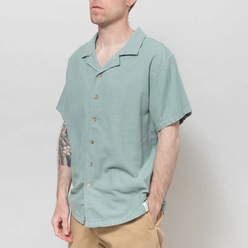 The Critical Slide Society Ernie Resort Shirt Seagrass-1