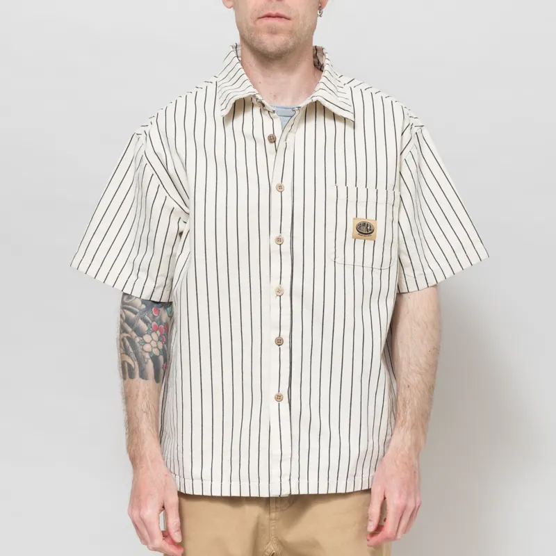 The Critical Slide Society Portals Shirt Vintage White