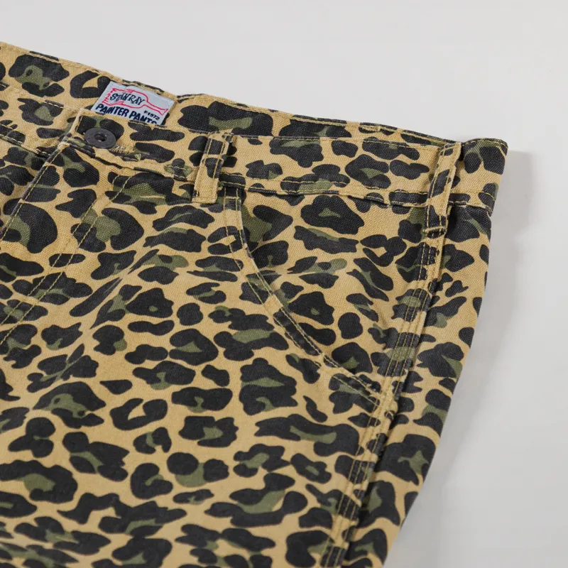 Stan Ray Big Job Painter Pants Leopard Camo-7