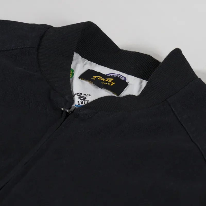 Stan Ray Bomber Jacket Washed Black-6