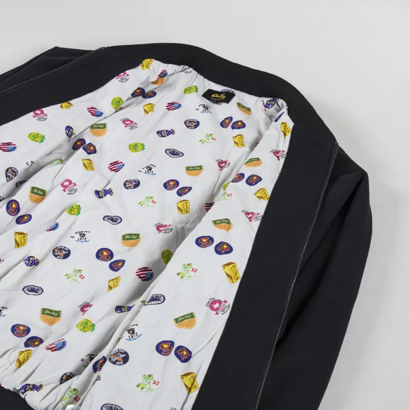 Stan Ray Bomber Jacket Washed Black-4