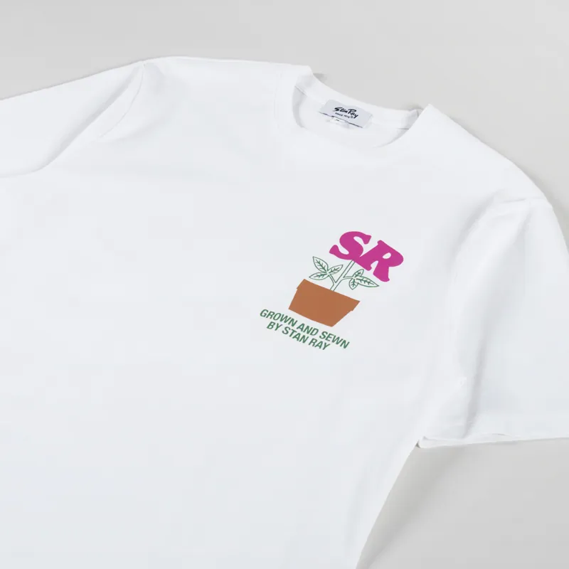 Stan Ray Dirt T Shirt White-3