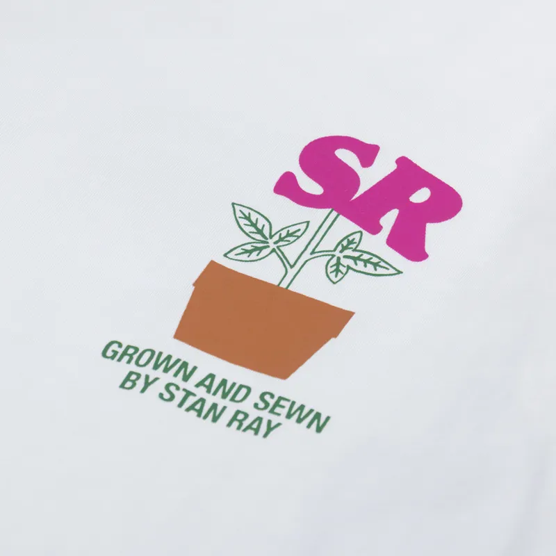 Stan Ray Dirt T Shirt White-5