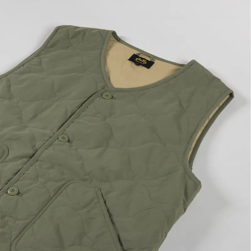 Stan Ray Liner Vest Olive-2