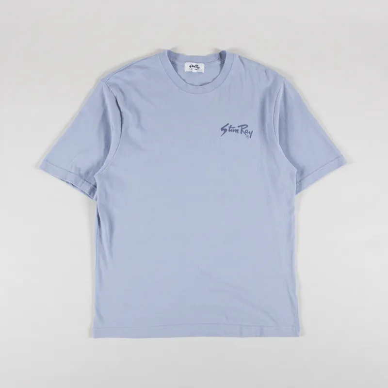 Stan Ray OG T Shirt Texas Blue Tonal-1