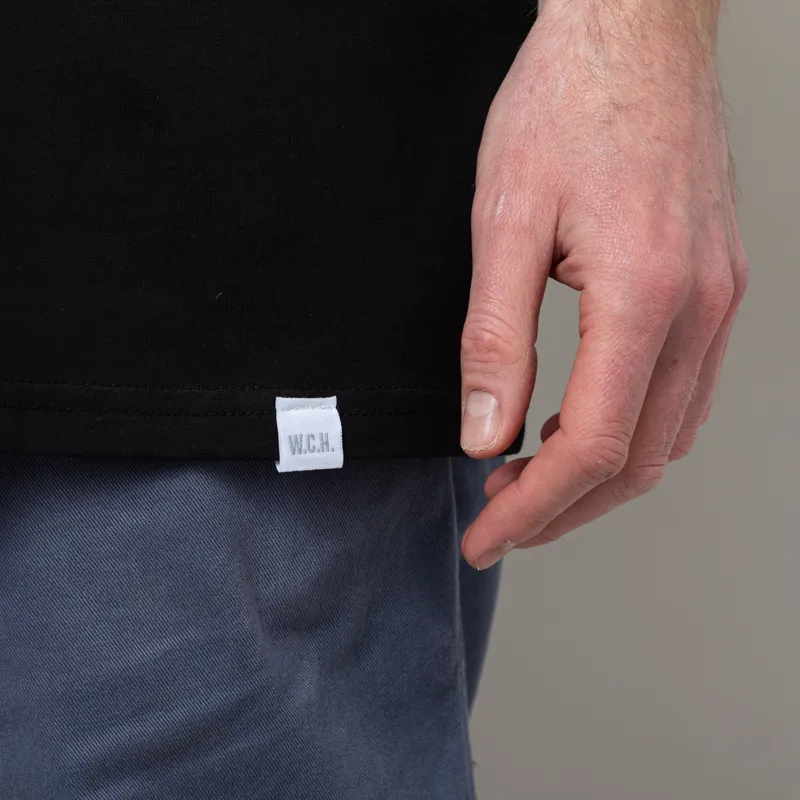 Working Class Heroes Tell Your Friends You Love Them Oversized T Shirt Black-7