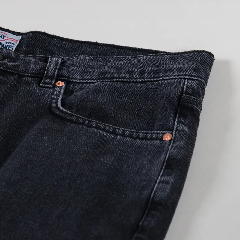 Stan Ray Taper 5 Jeans Washed Black-9