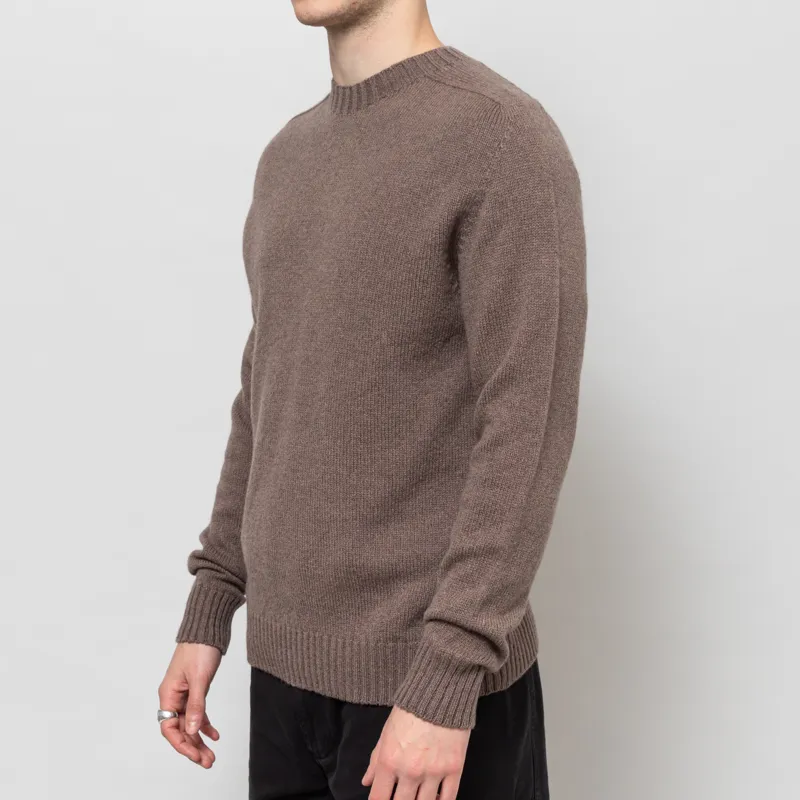 Origin Knitwear Seamless Crew Wildebeest-1