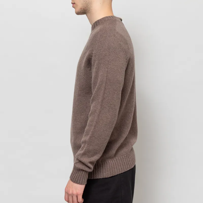 Origin Knitwear Seamless Crew Wildebeest-2