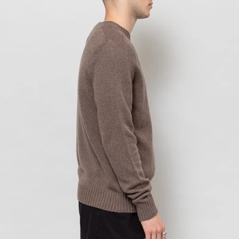 Origin Knitwear Seamless Crew Wildebeest-4
