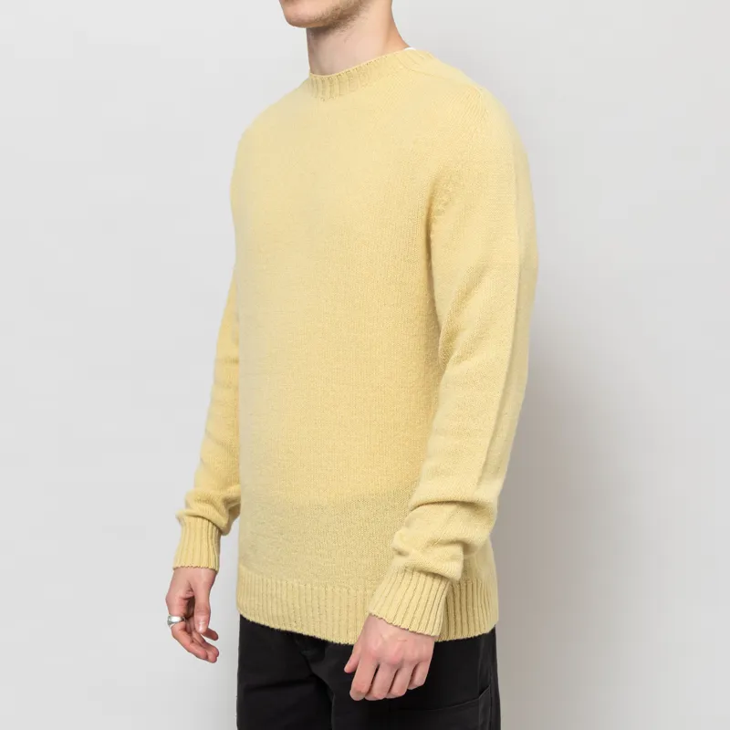 Origin Knitwear Seamless Crew Acacia-1