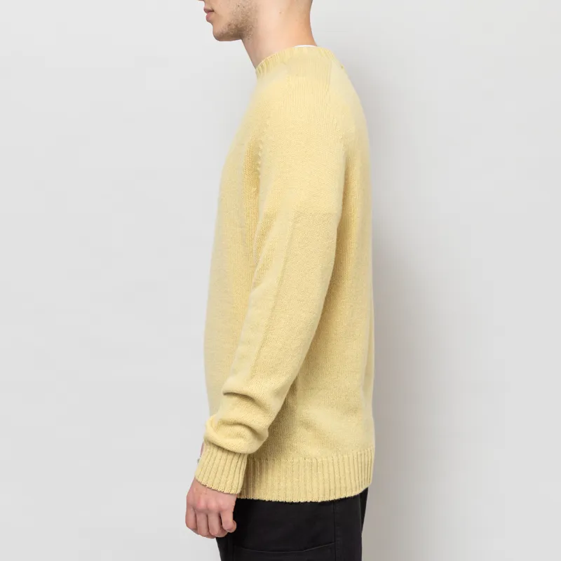 Origin Knitwear Seamless Crew Acacia-2