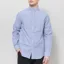 Portuguese Flannel Atlantico Stripe Shirt Blue