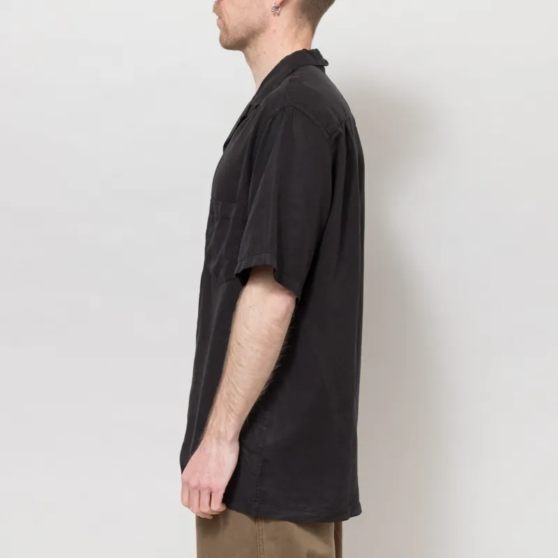 Portuguese Flannel Dogtown Shirt Black-2