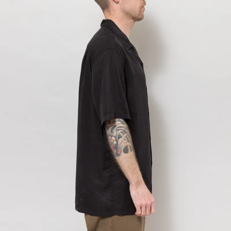 Portuguese Flannel Dogtown Shirt Black-4