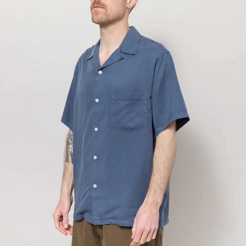 Portuguese Flannel Dogtown Shirt Blue-1