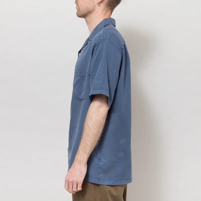 Portuguese Flannel Dogtown Shirt Blue-2