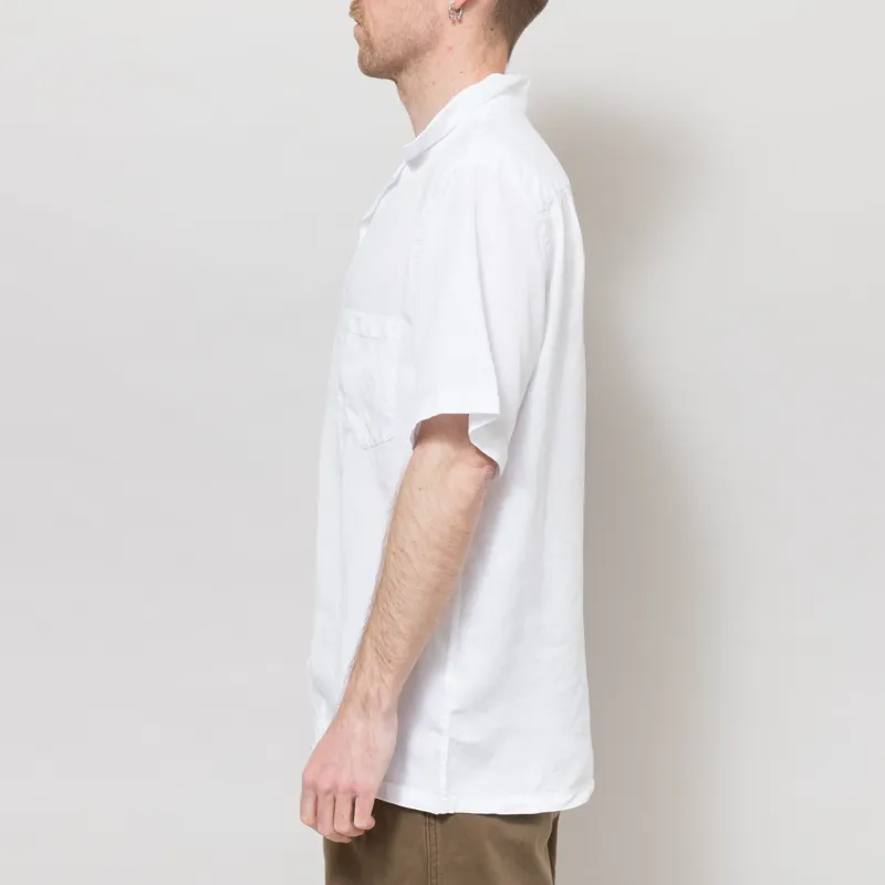 Portuguese Flannel Dogtown Shirt Off White-2