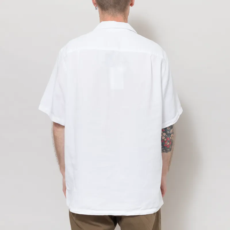 Portuguese Flannel Dogtown Shirt Off White-3