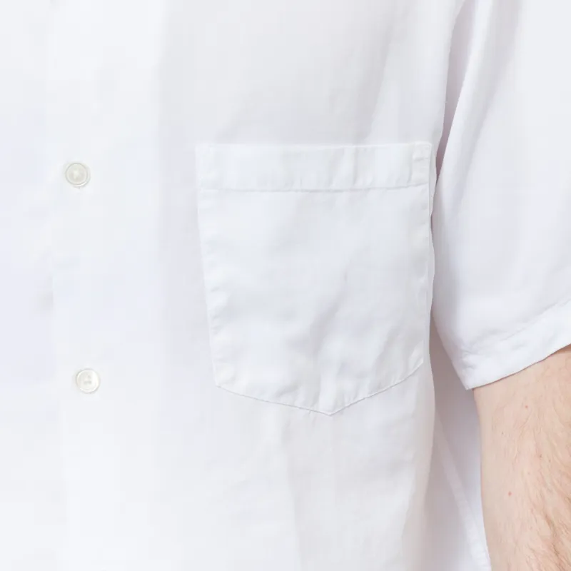 Portuguese Flannel Dogtown Shirt Off White-7