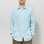 Portuguese Flannel Linen Shirt Sky