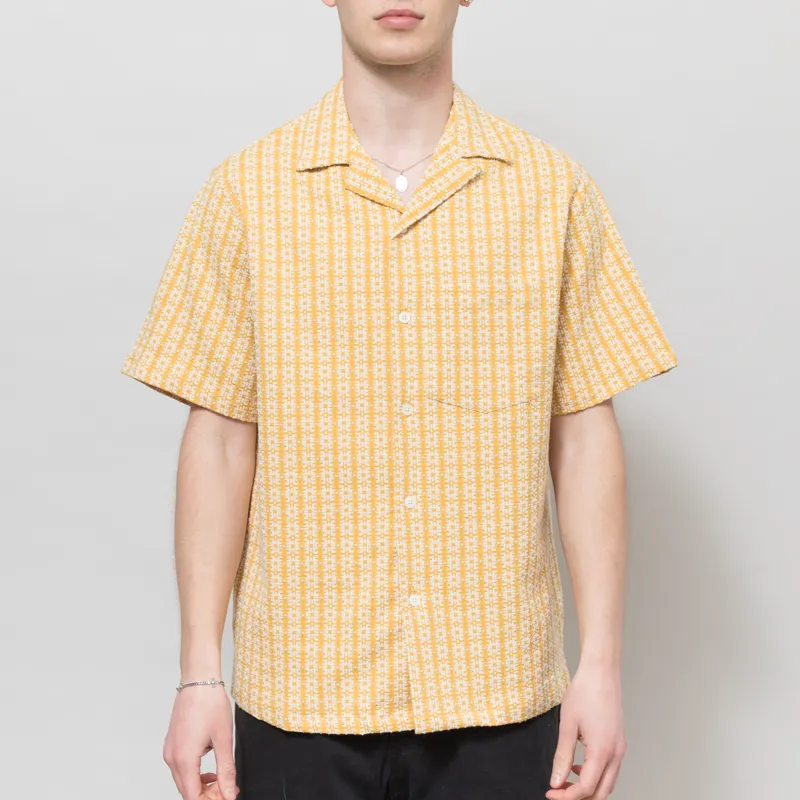 Portuguese Flannel Flower Pollen Shirt Yellow