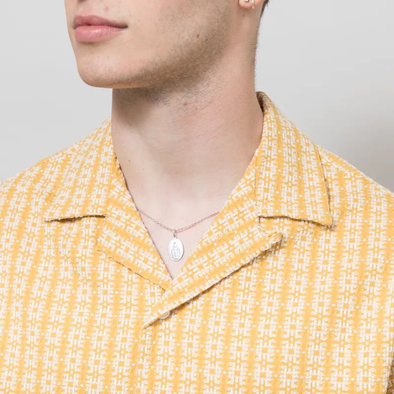 Portuguese Flannel Flower Pollen Shirt Yellow-3
