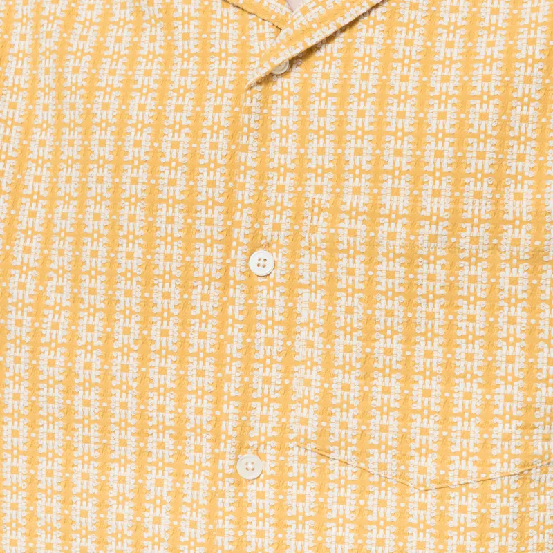 Portuguese Flannel Flower Pollen Shirt Yellow-5